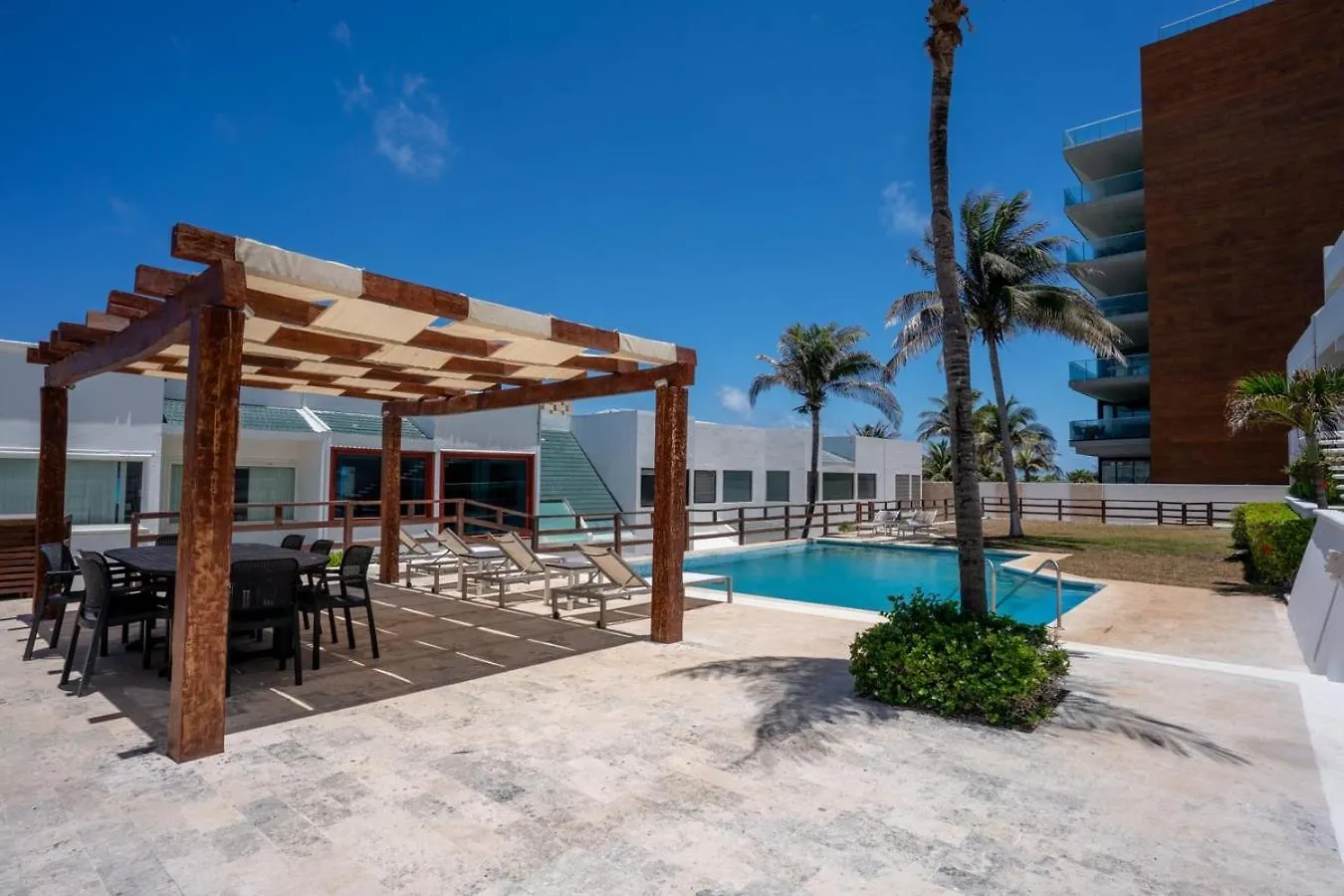 度假居 Beachfront Residence With Stunning Views And Pool 坎昆 墨西哥